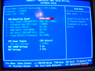 BIOS Screenshot